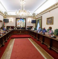 Integrantes de la comisión covid del ayuntamiento