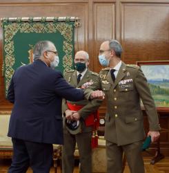 Recepción comandante militar