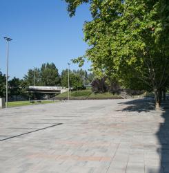 Visita obra patinódromo San Jorge 