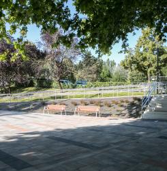Visita obra patinódromo San Jorge 