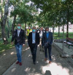Visita obra patinódromo San Jorge 