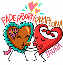 Stickers Pamplona Paderborn
