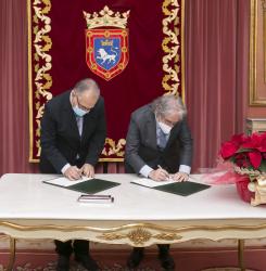 Firma convenio Anfas 