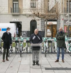 Nuevo sistema de bicis eléctricas 