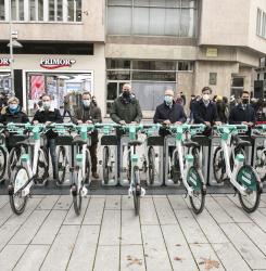 Nuevo sistema de bicis eléctricas 