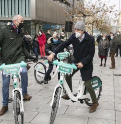 Nuevo sistema de bicis eléctricas 