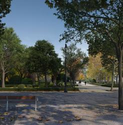 Simulación reurbanización Bosquecillo
