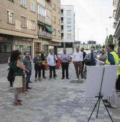 Visita obras Manuel de Falla