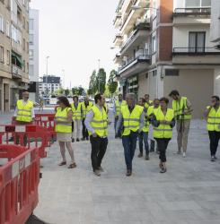 Visita obras Manuel de Falla