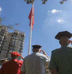Bandera Plaza de los Fueros