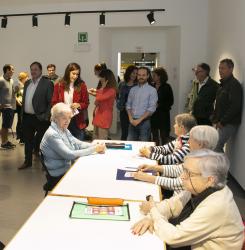 Visita de la comisión de Asuntos Ciudadanos al centro comunitario Plazara