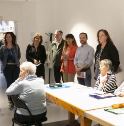 Visita de la comisión de Asuntos Ciudadanos al centro comunitario Plazara