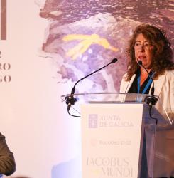 Carmen Alba, en el Iacobus Mundi Encuentro