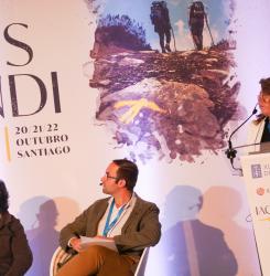Carmen Alba, en el Iacobus Mundi Encuentro