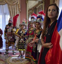 Recepción por el día de la Hispanidad