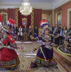 Recepción con baile
