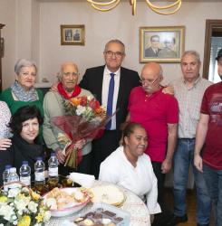 pedro samanes en familia