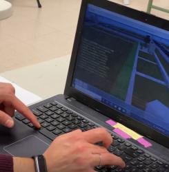 coworkids diseñan en minecraft