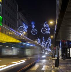 luces de Navidad en Pamplona