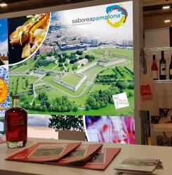 El estand de Pamplona