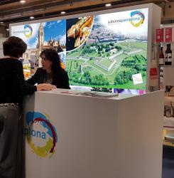 Visitantes en el puesto de Madrid Fusion