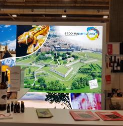 El stand de la feria