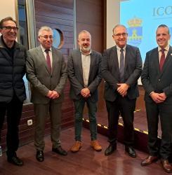 los firmantes del acuerdo