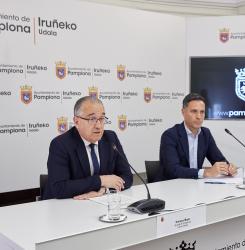 rueda de prensa con el alcalde