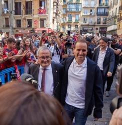 recepcion a osasuna