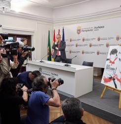 presentacion cartel san fermin 2023