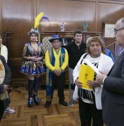 recepcion bolivia