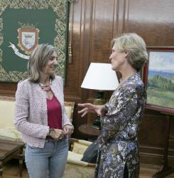 alcaldesa y rectora