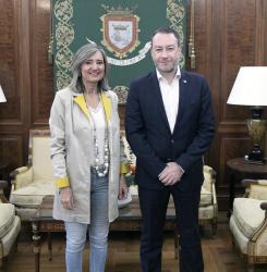 alcaldesa y rector