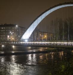 Crecida Arga Pamplona