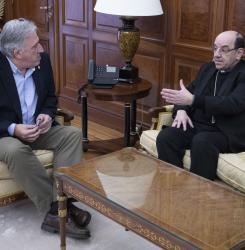 Encuentro del alcalde con el arzobispo