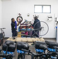 Programa ‘Reciclo’ arregla bicicletas