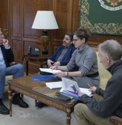 Reunión con Asociación de fusilados de Navarra