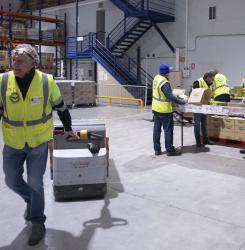 visita al banco de alimentos