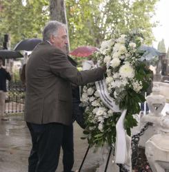 Homenaje mausoleo Pablo Sarasate