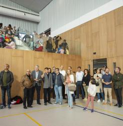 Inauguración polideportivo Buztintxuri