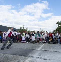 Inauguración polideportivo Buztintxuri