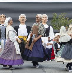 Inauguración polideportivo Buztintxuri