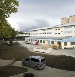 visita obras colegio San Jorge