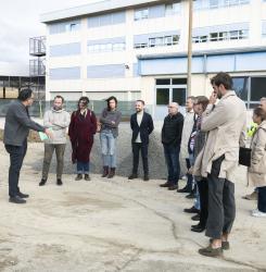 visita obras colegio San Jorge