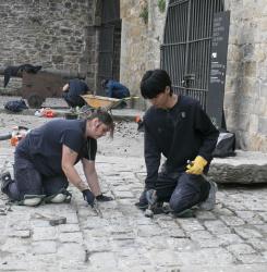 visita obras restauración Ciudadela