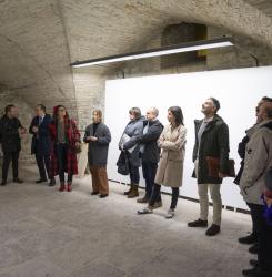 visita obras pabellón de mixtos
