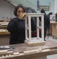 decoración navideña escuelas taller