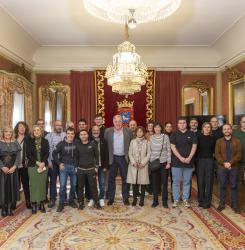 Recepción Junta de Deportes de San Jorge 