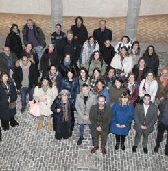 Visita exposición sobre Centro de Interpretación de la Pelota Vasca
