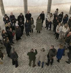 Visita exposición sobre Centro de Interpretación de la Pelota Vasca